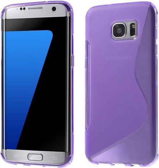 Coque Comutter en silicone violette Samsung Galaxy S7 Edge | bol