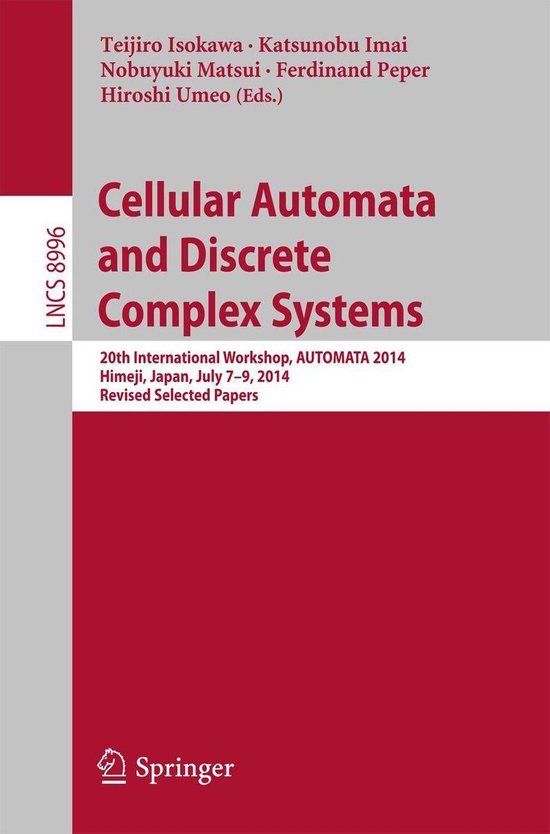 Lecture Notes in Computer Science 8996 - Cellular Automata a ... - cover