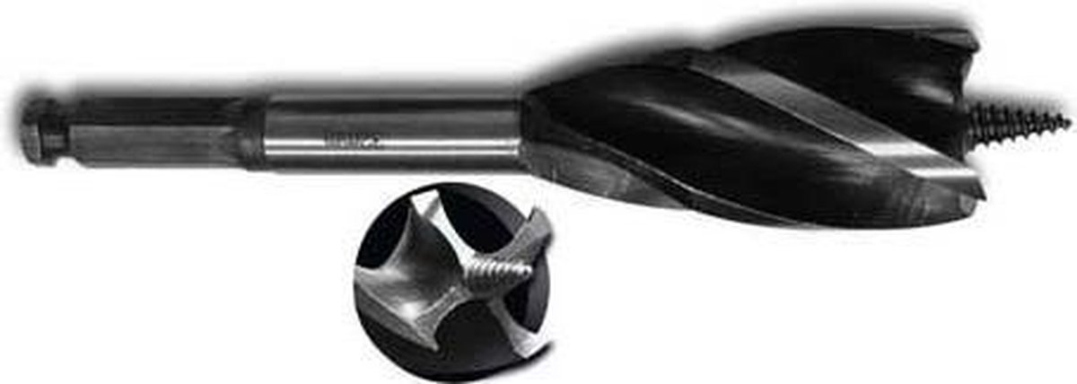 Speedboor 4-voudig 32mm