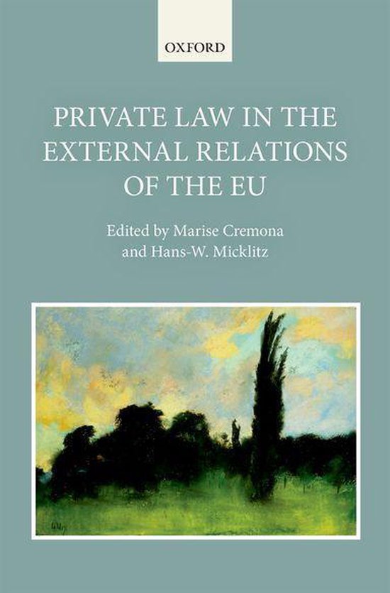 Private Law in the External Relations of the EU - cover