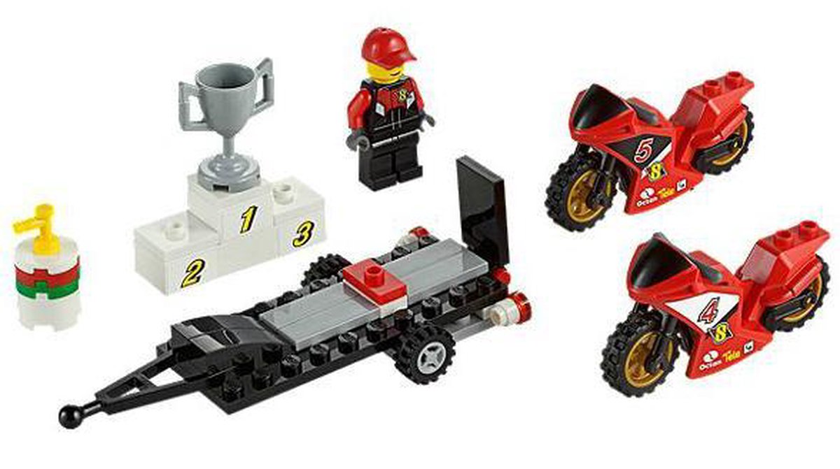 LEGO City Race Moto Transport - 60084 | bol.com