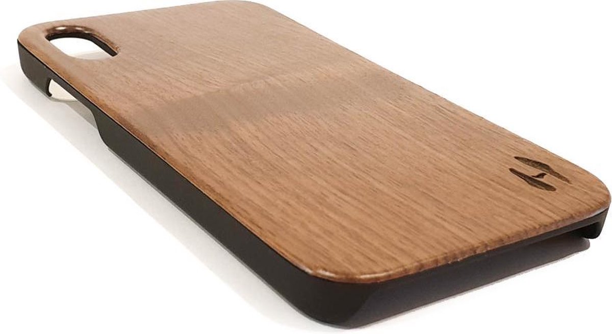 Hoentjen Creatie, Houten hardcase - iPhone XR Notenhout
