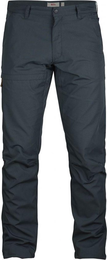 Fjällräven Travellers Trousers - Heren - Broek - Blauw | bol.com