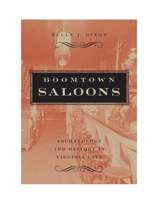 Shepperson Series in Nevada History - Boomtown Saloons - cover