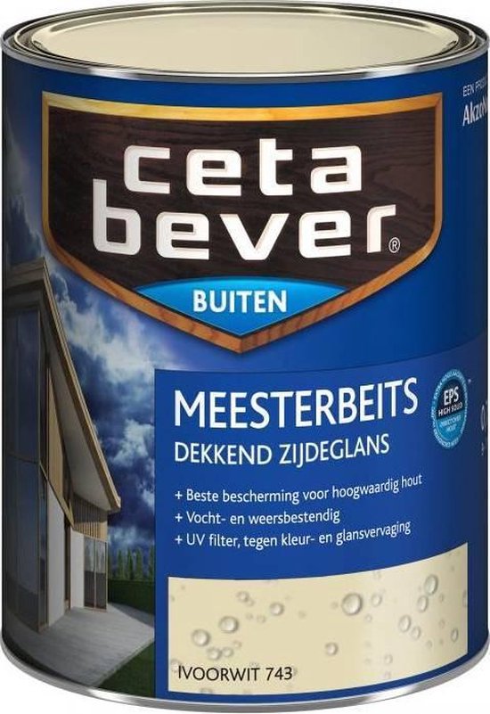 verteren wetgeving tumor Cetabever Dekkende Meesterbeits - 1,25 liter - Ivoorwit | bol.com