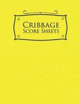 Cribbage Score Sheets