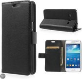 Grain Wallet case hoesje Samsung Galaxy 4G G386F zwart