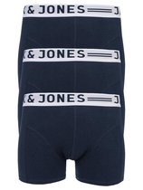 JACK & JONES Jacsense trunks (1-pack) - heren boxer normale lengte - blauw - Maat: XXL