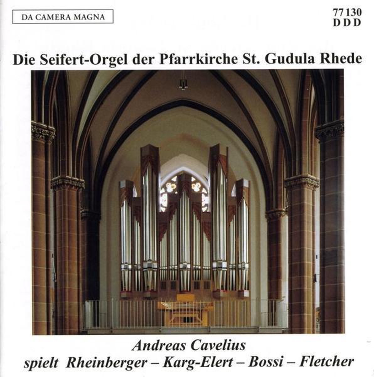 Afbeelding van product Die Seifert-Orgel Der Pfarrkirche S  - Andreas Cavelius