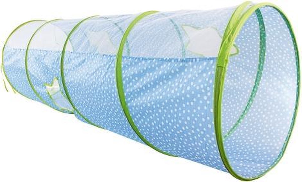 relaxdays Farbenfroher Spieltunnel für Kinder Kinderzelte