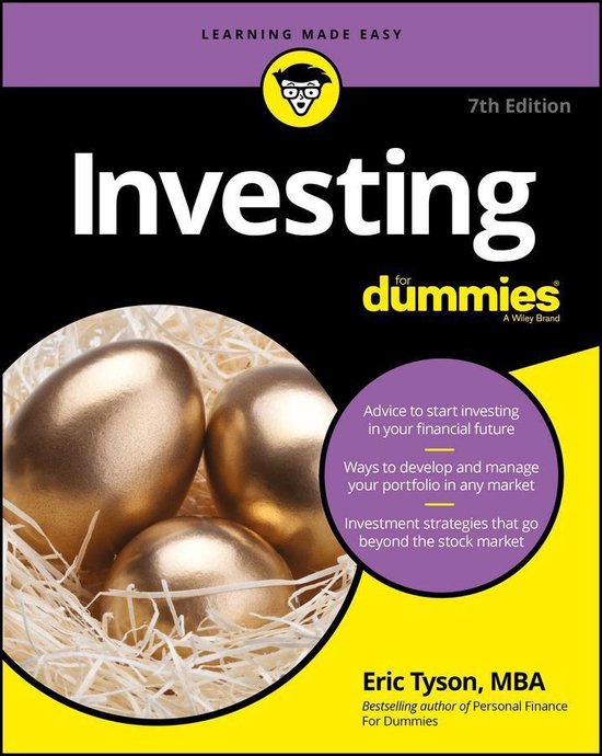 Investing For Dummies (ebook), Eric Tyson 9781119296195 Boeken