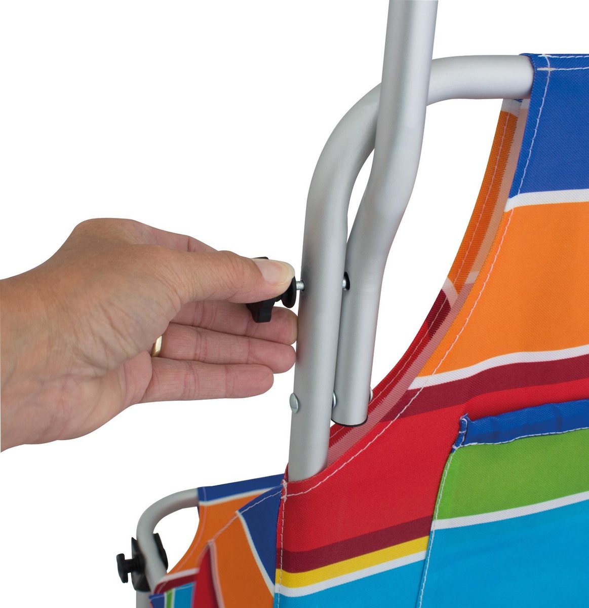 CHARIOT À ROULETTES ET CHAISE DE PLAGE EUROTRAIL