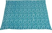 Zabuton Meditatiemat Blauw - katoenvulling