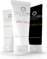 TattooMed® All In Bundle (1x After Tattoo 100ml 1x Cleansing Gel 100ml 1x Daily Tattoo Care 100ml)