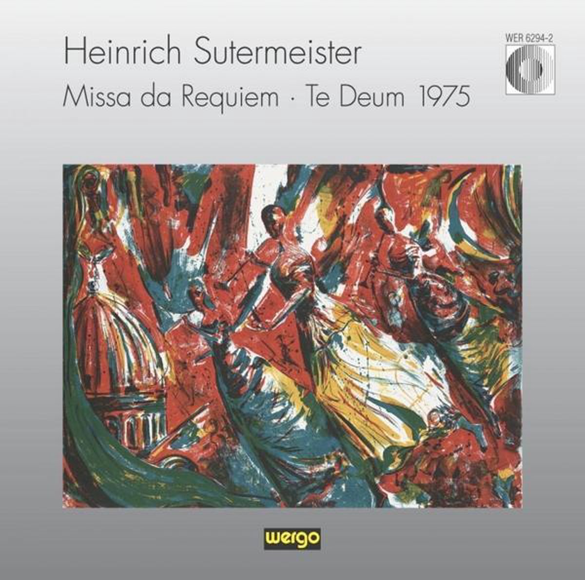 Sutermeister: Missa da Requiem, etc / Rogner, et al