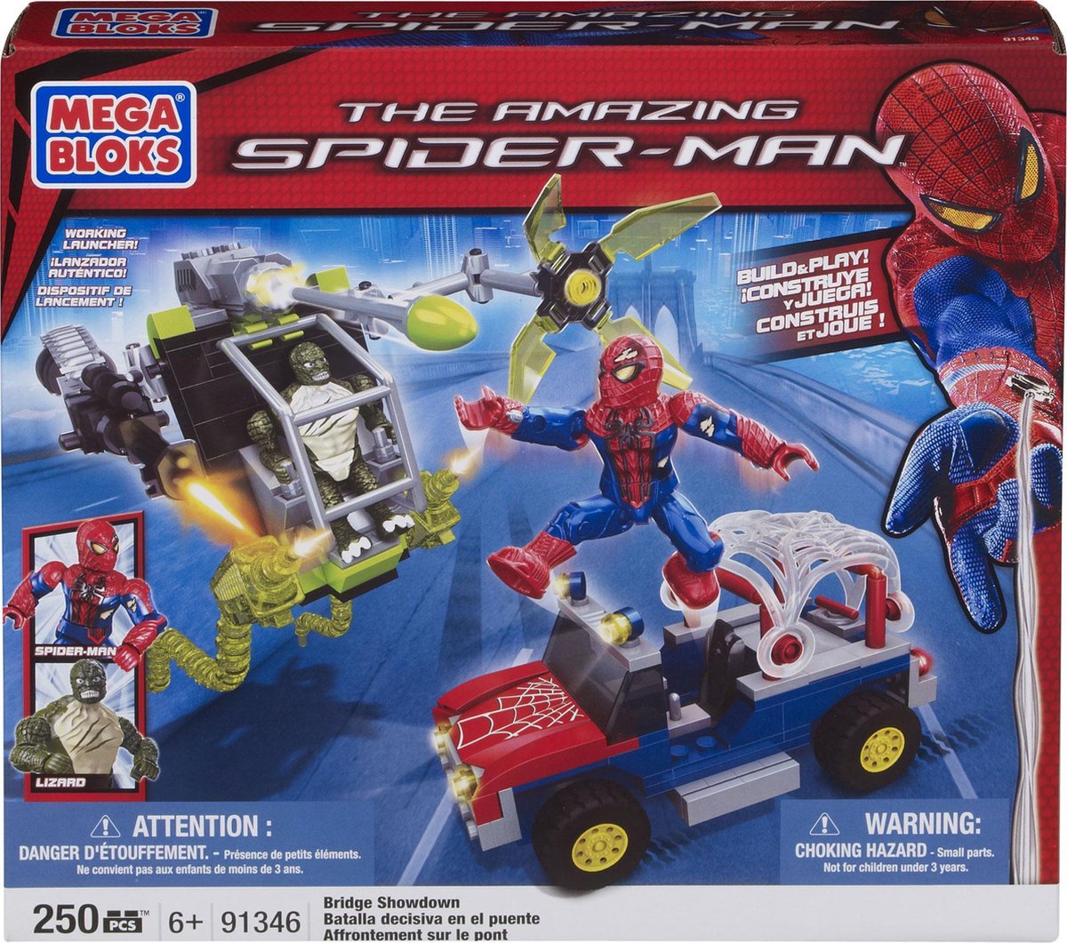 Mega Bloks The Amazing Spider-Man Bridge Showdown 
