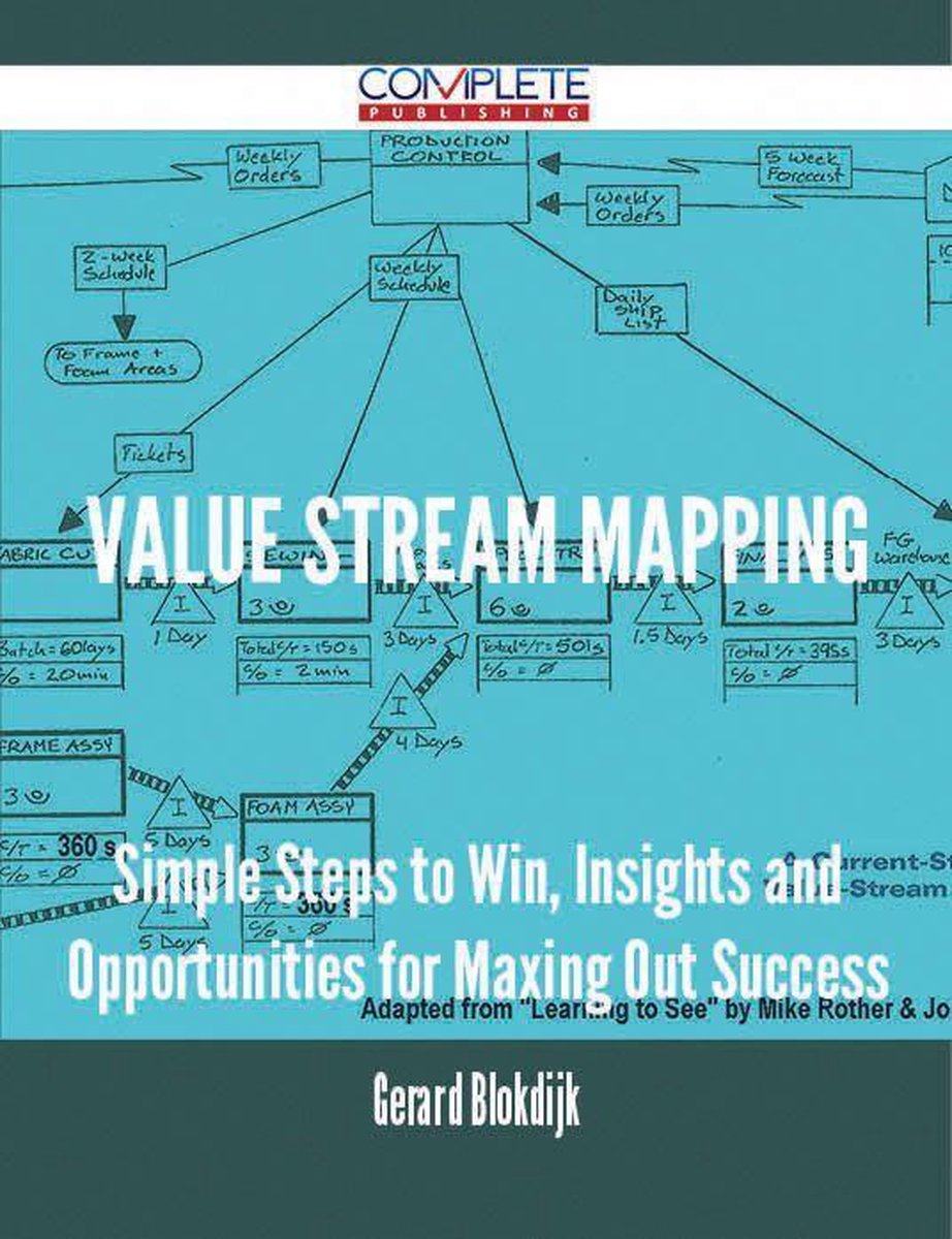 Omslag van Value Stream Mapping - Simple Steps to Win, Insights and Opportunities for Maxing Out Success