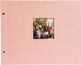 GOLDBUCH GOL-28822 Schroefalbum BELLA VISTA licht roze 39x31cm (witte bladen)