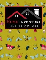 Home Inventory List Template