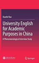 University English for Academic Purposes in China