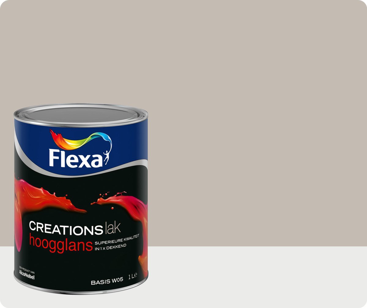 Flexa Creations Lak Hoogglans 3024 Urban Taupe 750 Ml Bol Flexa Creations Lak Hoogglans 3024 Urban Taupe 750 Ml Bol