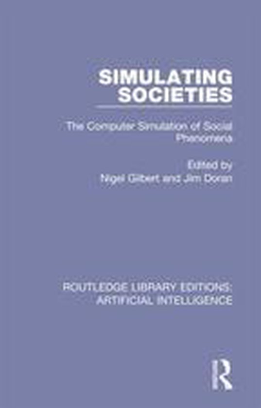 Routledge Library Editions: Artificial Intelligence - Simula ... - cover