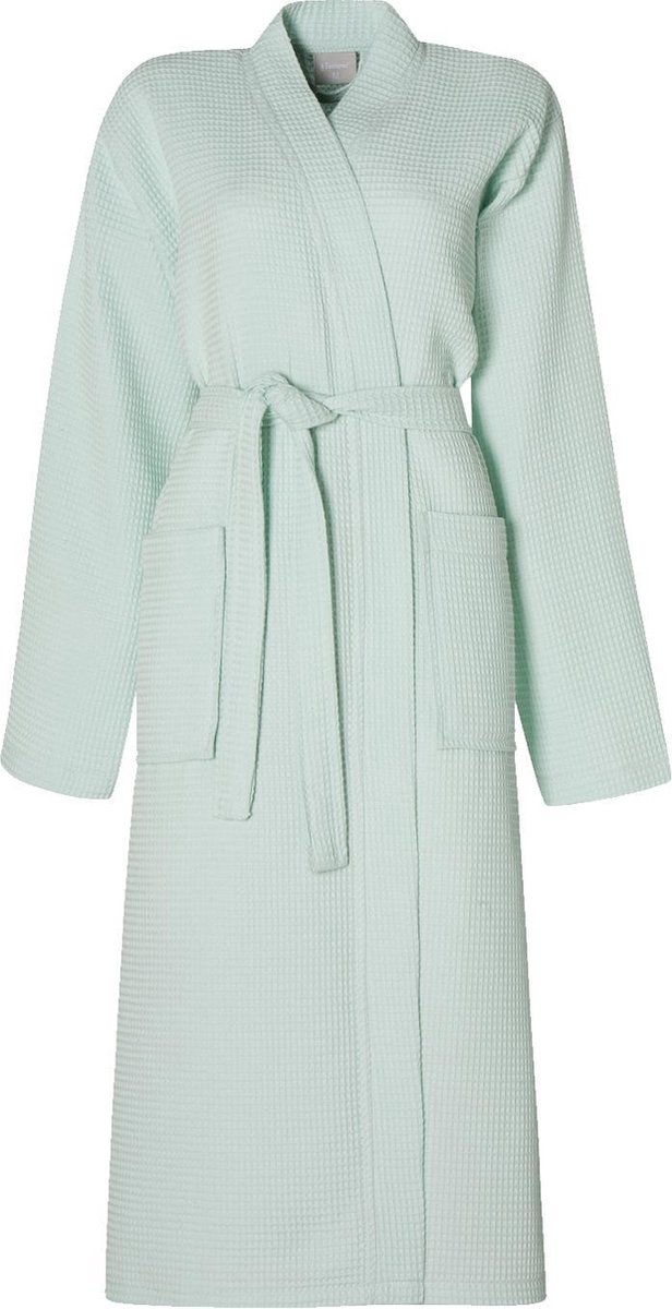 Seahorse Waffle - Kimono Badjas - Lily Green - XXL