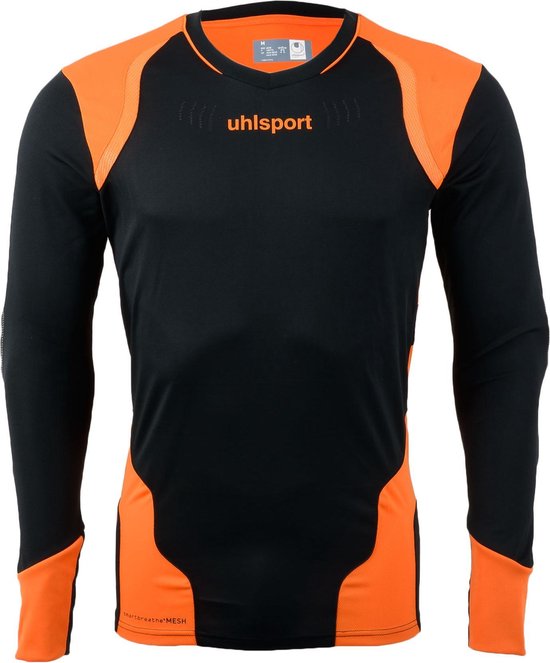 Uhlsport Ergonomic GK Shirt - Keepersshirt - Heren - Maat L - Zwart/Oranje  | bol.com