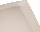 Damai - Hoeslaken (tot 25 cm) - Katoen - 80/90/100 x 200/210 cm - Nougat