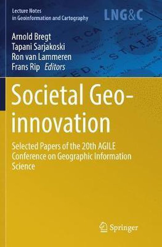 Lecture Notes in Geoinformation and Cartography- Societal Ge ... - cover