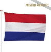 Luxemburgse Vlag Luxemburg 40x60cm - Kwaliteitsvlag - Geschikt voor buiten