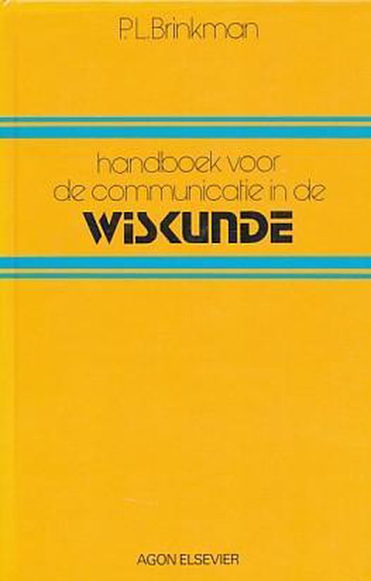 Handboek communicatie in de wiskunde - Brinkman | Do-index.org