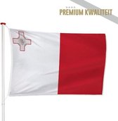 Maltese Vlag Malta 40x60cm - Kwaliteitsvlag - Geschikt voor buiten