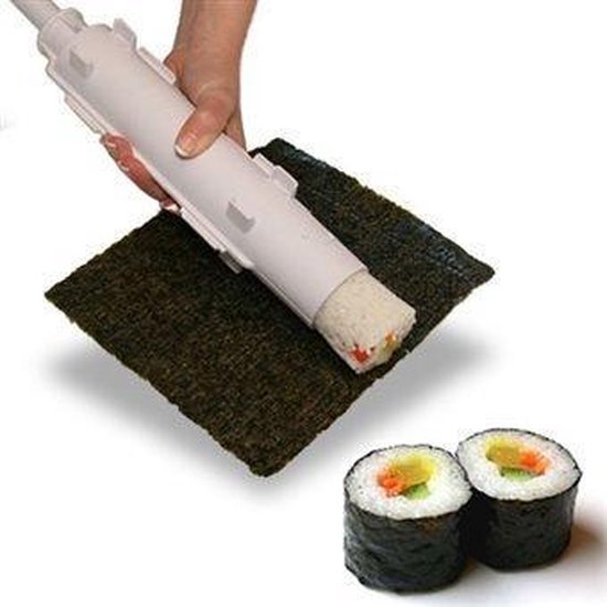 Sushi Maker Appareil a Sushi,a Sushi Machine Sushi Bazooka et Maki Idée  Cadeau Convient à Débutant(Noir)