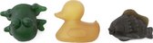 Hevea vijver badspeeltjes giftset 3ass 100% natuurrubber