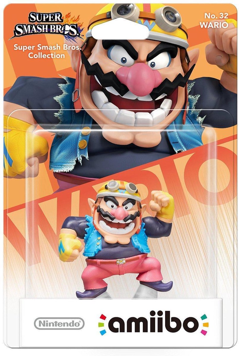 Nintendo Amiibo Wario - 3DS - Wii U - Switch