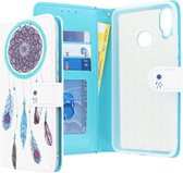 Huawei P Smart+ hoesje - CaseBoutique - Dreamcatcher print - Kunstleer