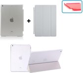 iPad Air 1 Smart Cover Hoes - inclusief achterkant – Wit