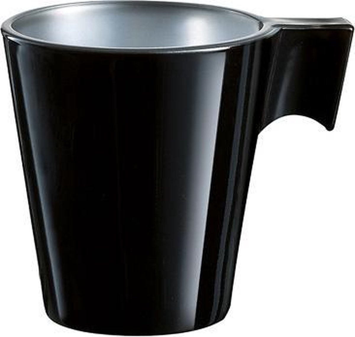bezig Oogverblindend buitenspiegel Espresso kopje zwart | bol.com