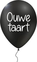 12 verwensballonnen in cadeauverpakking: ‘ouwe taart'
