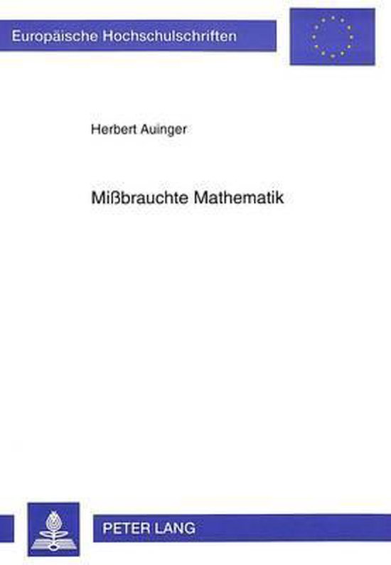 Mißbrauchte Mathematik - cover