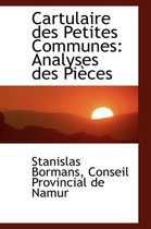 Cartulaire Des Petites Communes