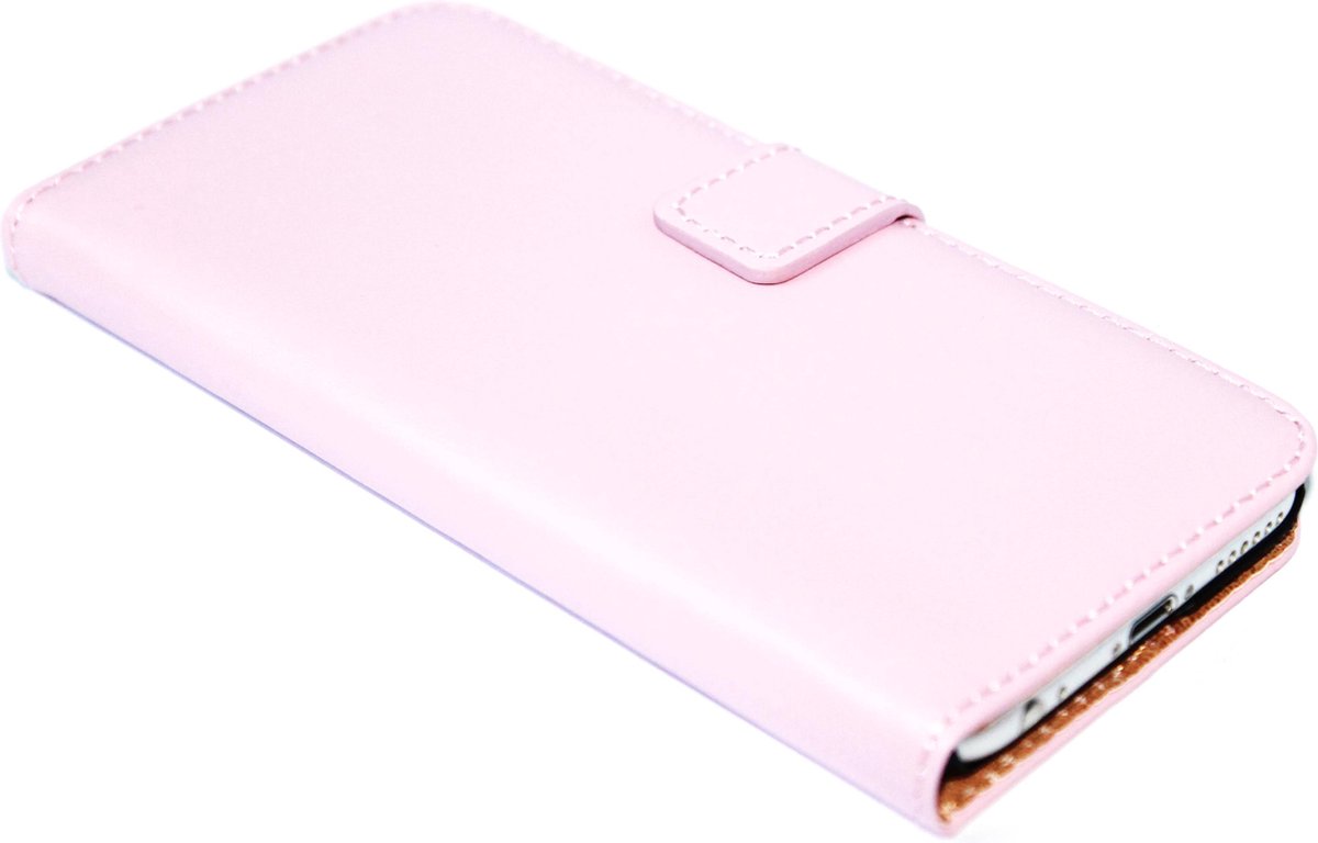 Kunstleren hoesje roze Geschikt voor iPhone 6 / 6S