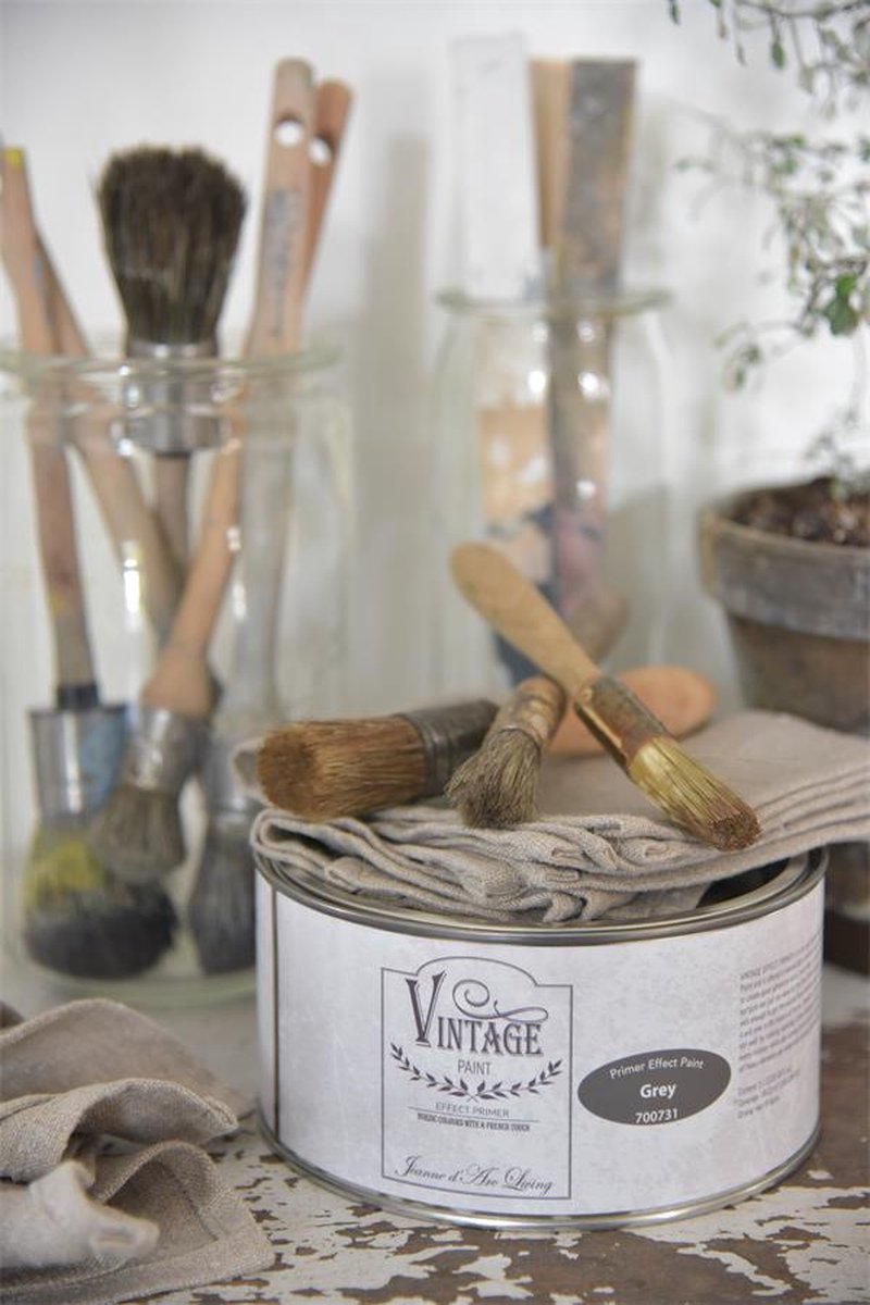 Primer - Effect Paint - Grijs - Vintage Paint - 1 l