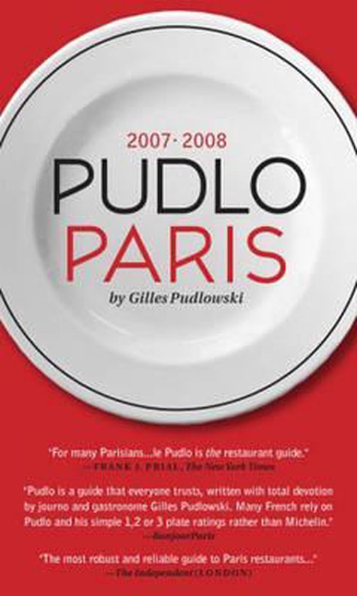 Le Pudlo Paris 20072008, Gilles Pudlowski 9781892145482 Boeken