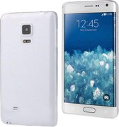 DrPhone Samsung Note Edge TPU Siliconen Case Ultra Dun Premium Gel Hoesje Transparant