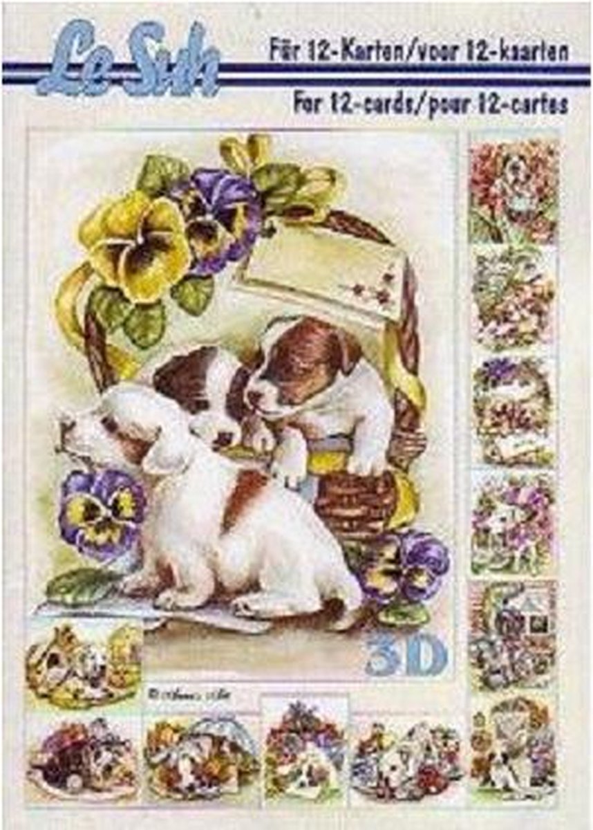Le Suh knipvellenboekje Honden