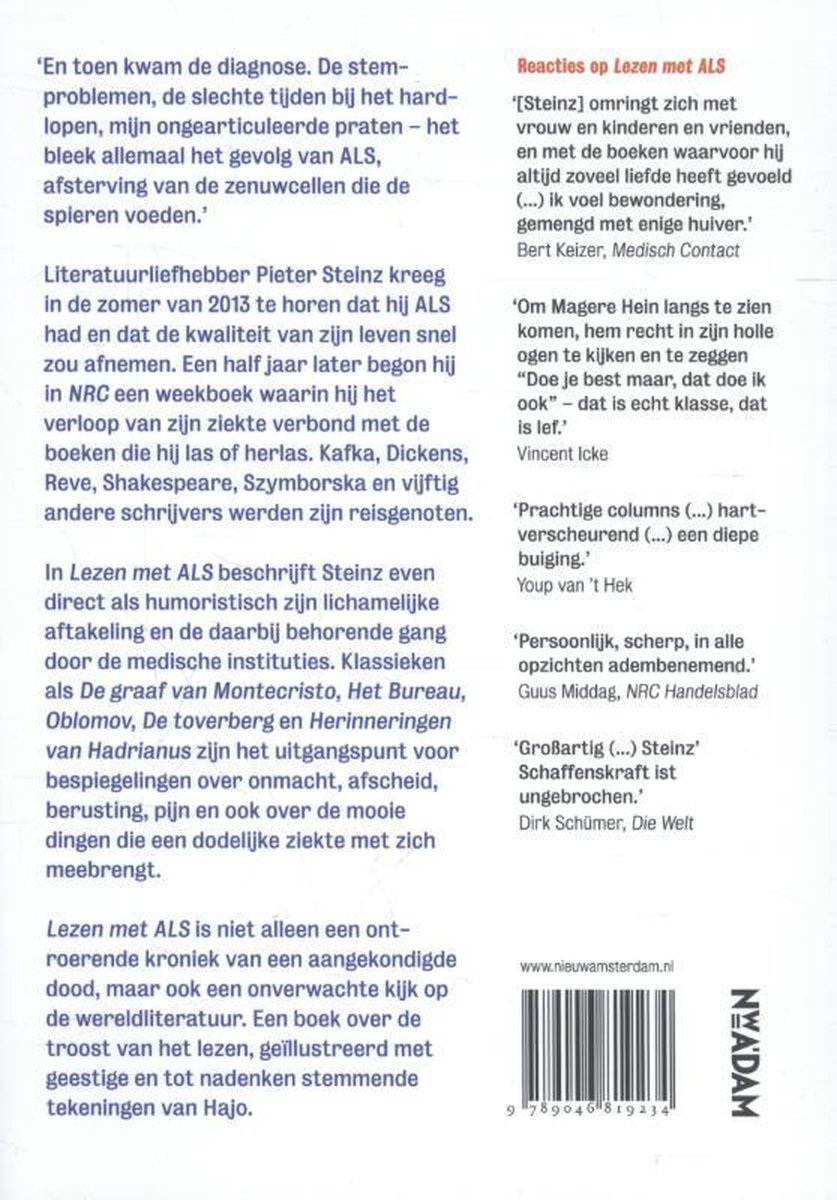 Lezen met ALS - back cover
