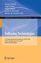 Communications in Computer and Information Science- Software Technologies