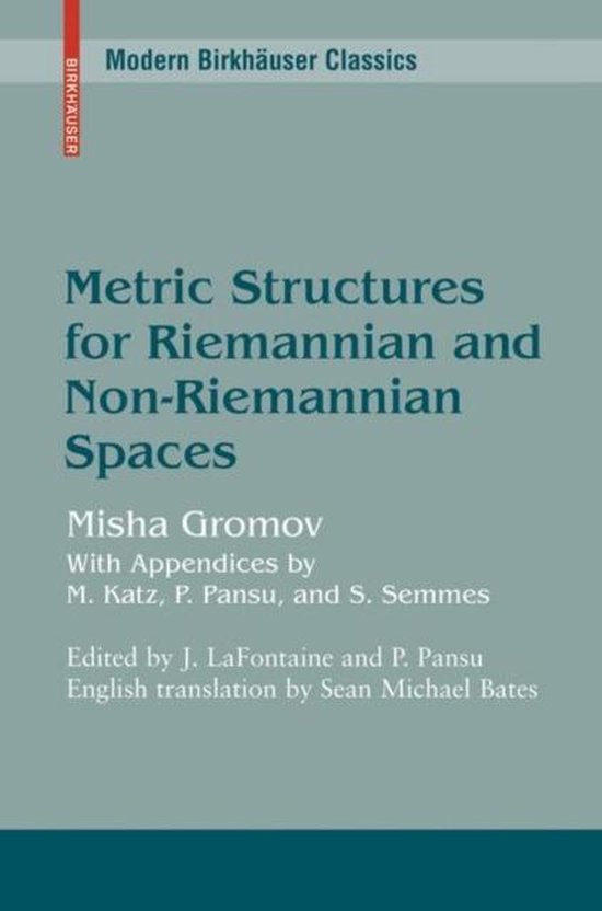 Metric Structures For Riemannian And Non-Riemannian Spaces